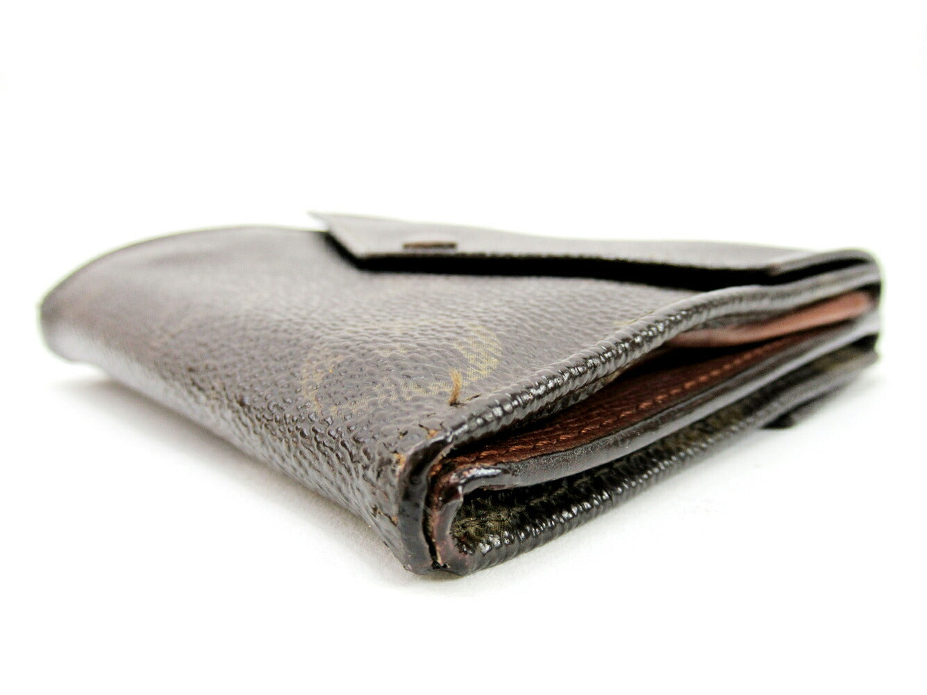 LOUIS VUITTON Bifold Wallet M61660 Brown Portonebi (old type)