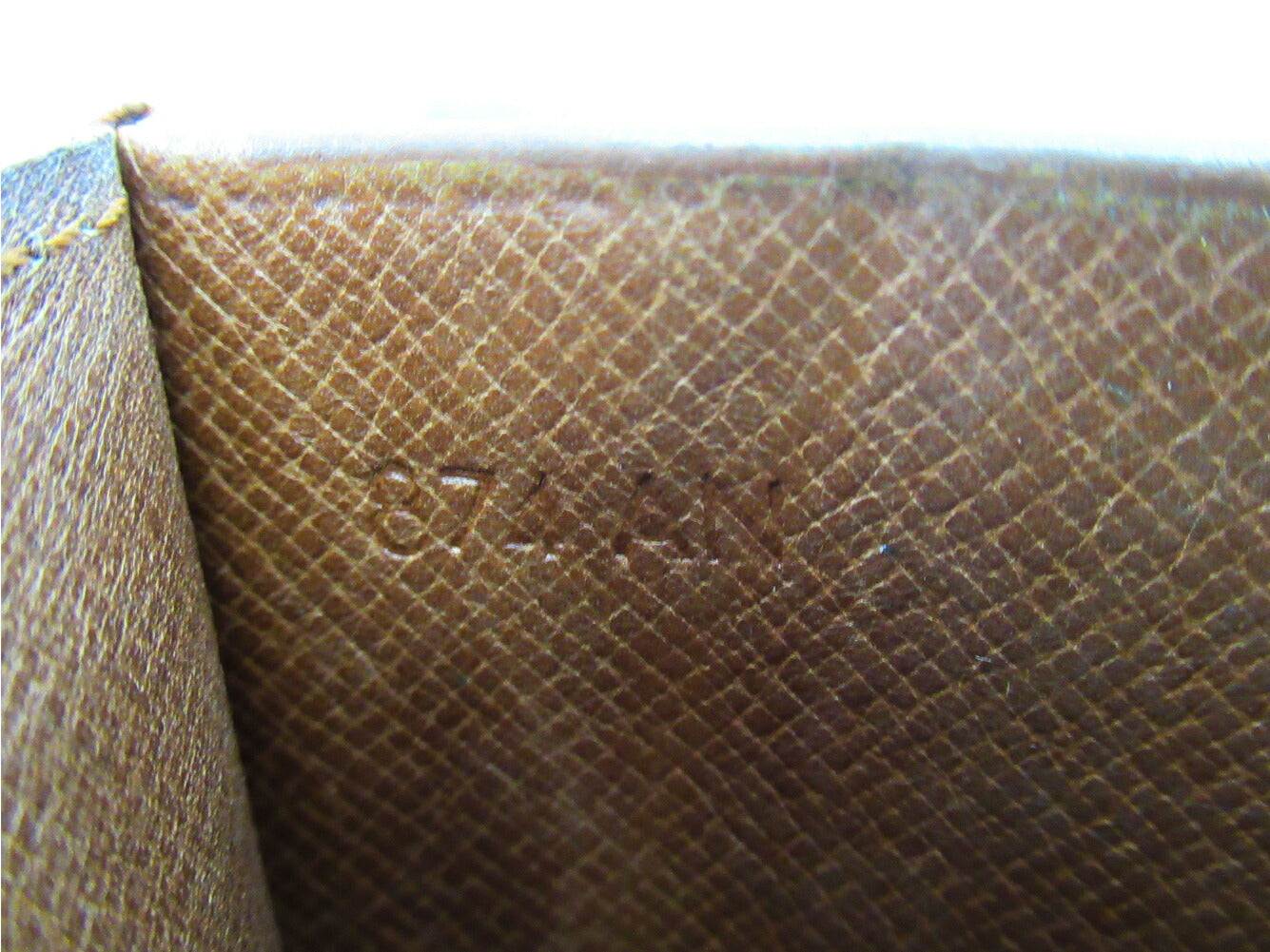 LOUIS VUITTON Bifold Wallet M61660 Brown Portonebi (old type)