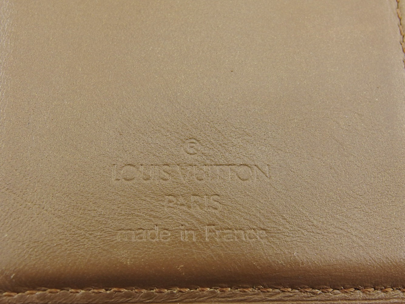 LOUIS VUITTON Bifold Wallet M65157 Brown silver Portonevie Vienova
