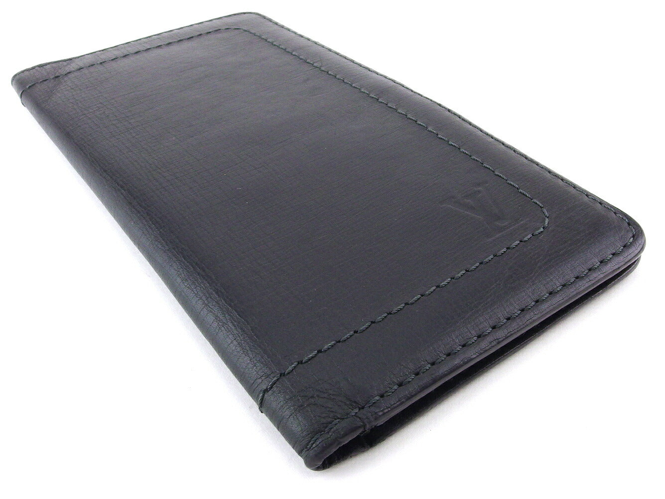 LOUIS VUITTON Bill Compartment M97020 gray gray black Porte Valeurs Cartes Credit