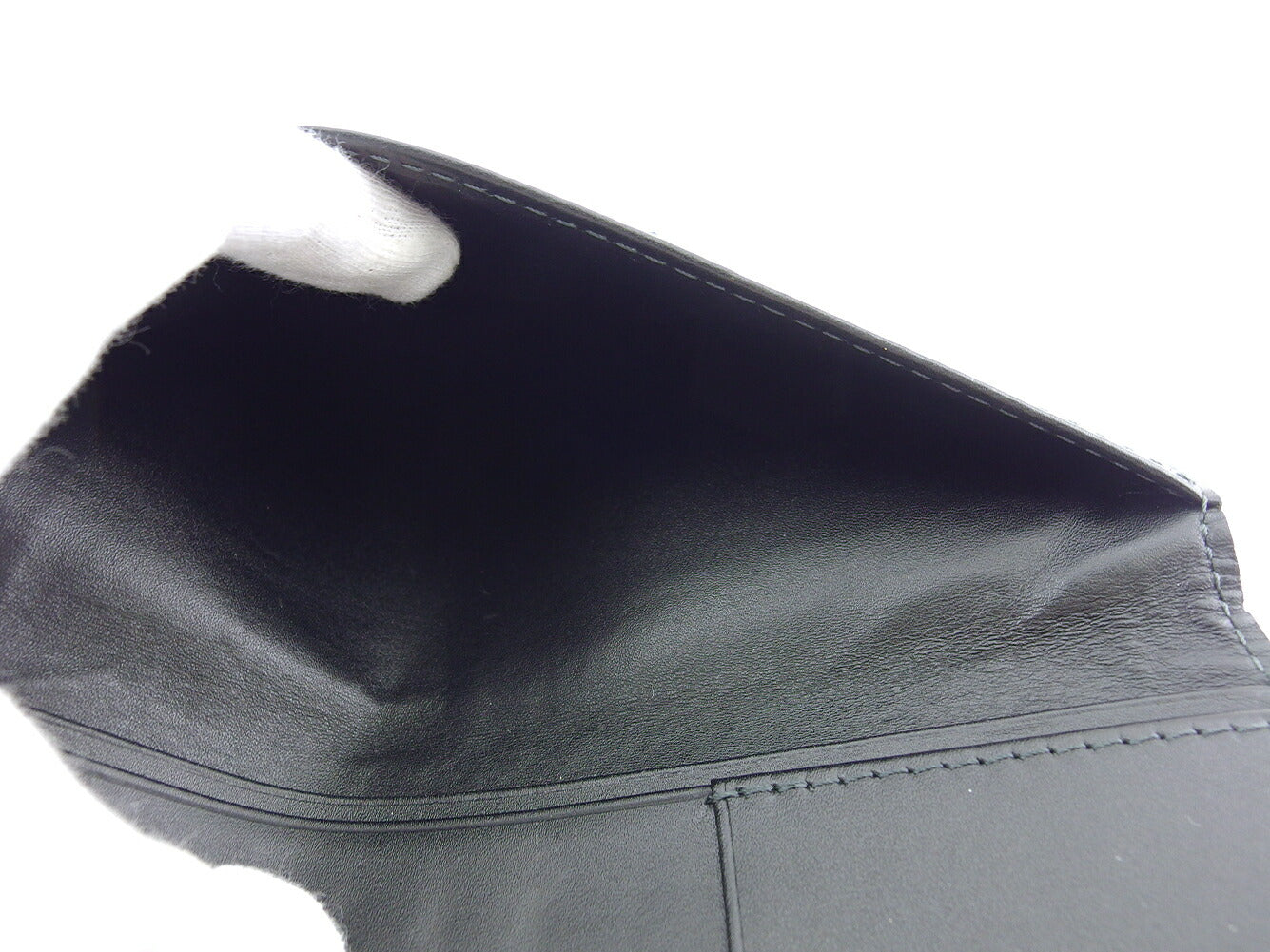 LOUIS VUITTON Bill Compartment M97020 gray gray black Porte Valeurs Cartes Credit