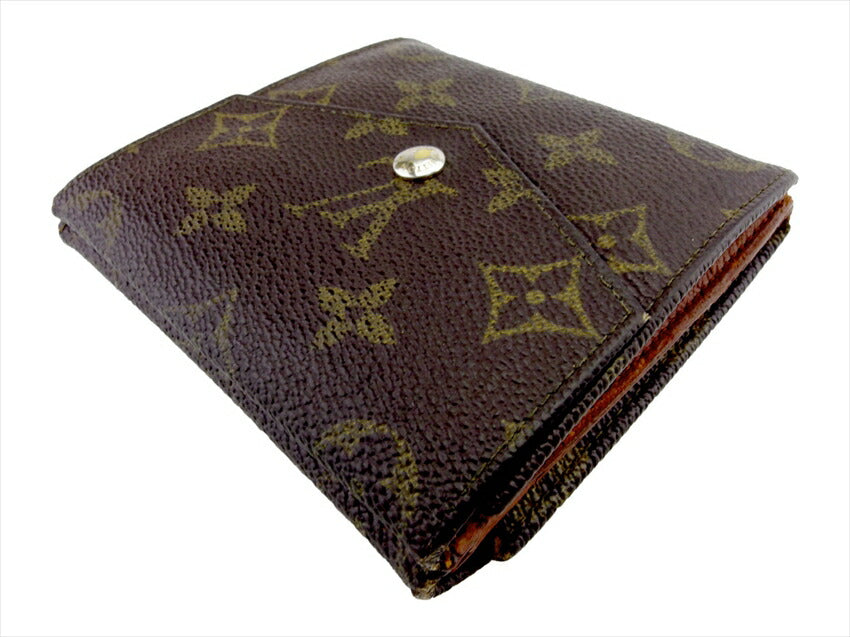 LOUIS VUITTON Bifold Wallet M61660 Brown beige Portonebier