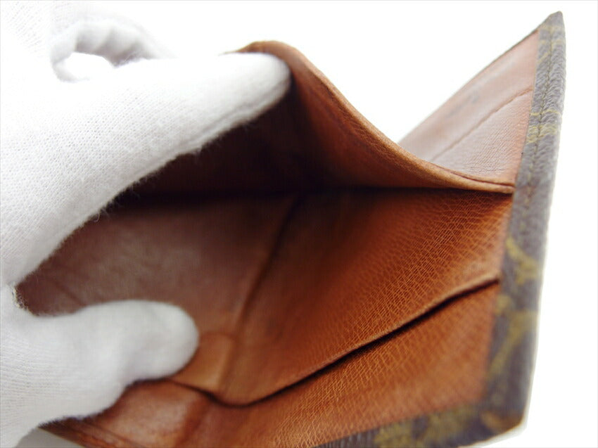 LOUIS VUITTON Bifold Wallet M61660 Brown beige Portonebier