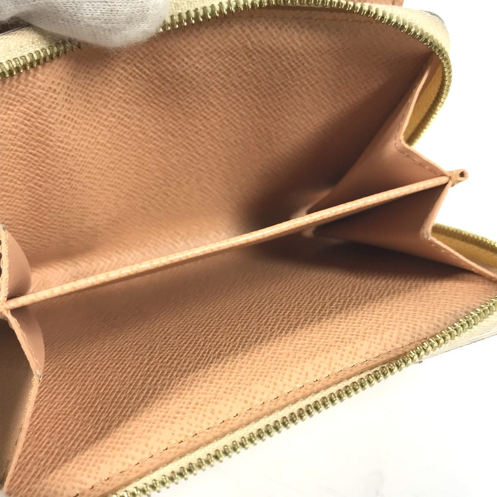 LOUIS VUITTON Folded wallet M81527 Monogram canvas White type Monogram Portefeuille Lou Women Used Authentic