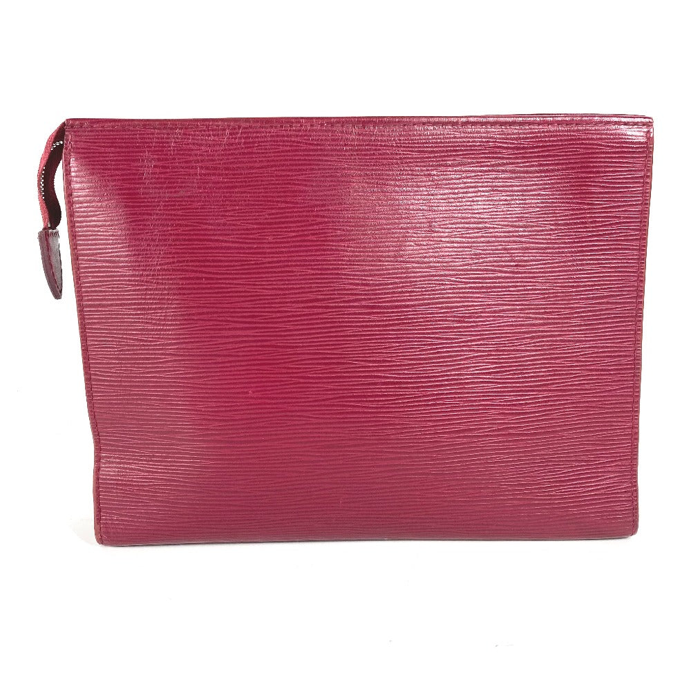 LOUIS VUITTON Clutch bag M41085 Epi Leather Red Epi Posh Toilette 26