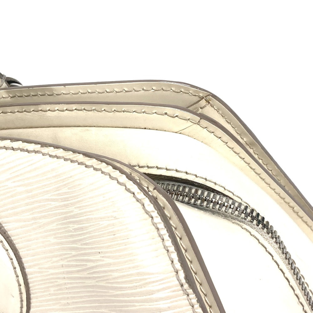 LOUIS VUITTON Handbag M5907J Epi Leather white Epi Ponneuf PM