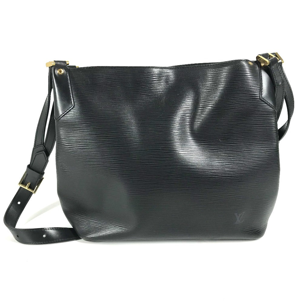 LOUIS VUITTON Shoulder Bag M58892 Epi Leather black Epi Mandala MM Women Used Authentic