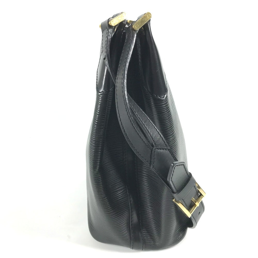 LOUIS VUITTON Shoulder Bag M58892 Epi Leather black Epi Mandala MM Women Used Authentic