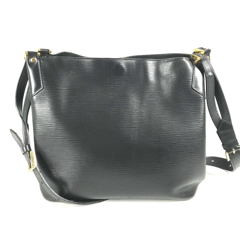 LOUIS VUITTON Shoulder Bag M58892 Epi Leather black Epi Mandala MM Women Used Authentic