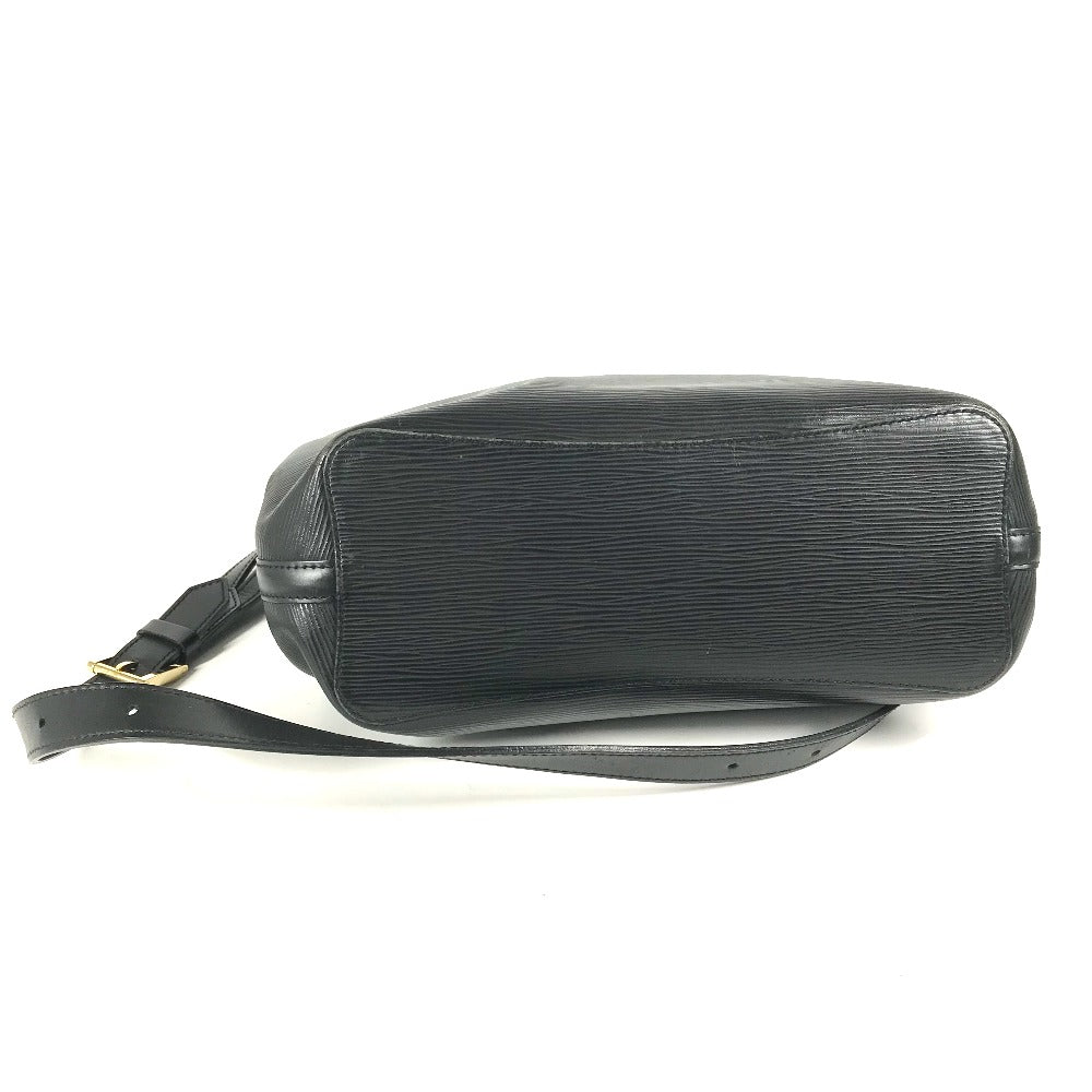 LOUIS VUITTON Shoulder Bag M58892 Epi Leather black Epi Mandala MM Women Used Authentic