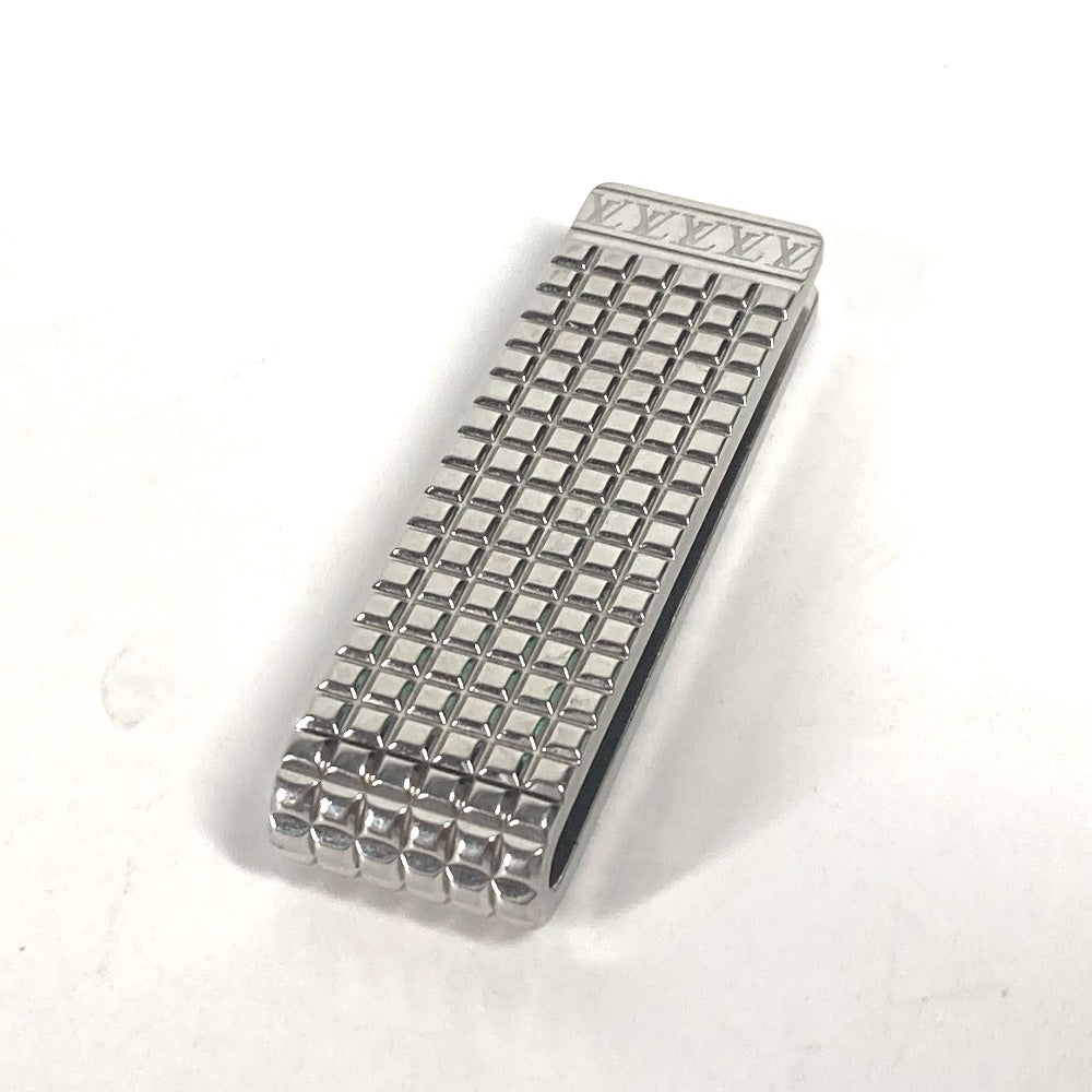 LOUIS VUITTON Money clip M65061 metal Silver Pansavier digits mens Used Authentic