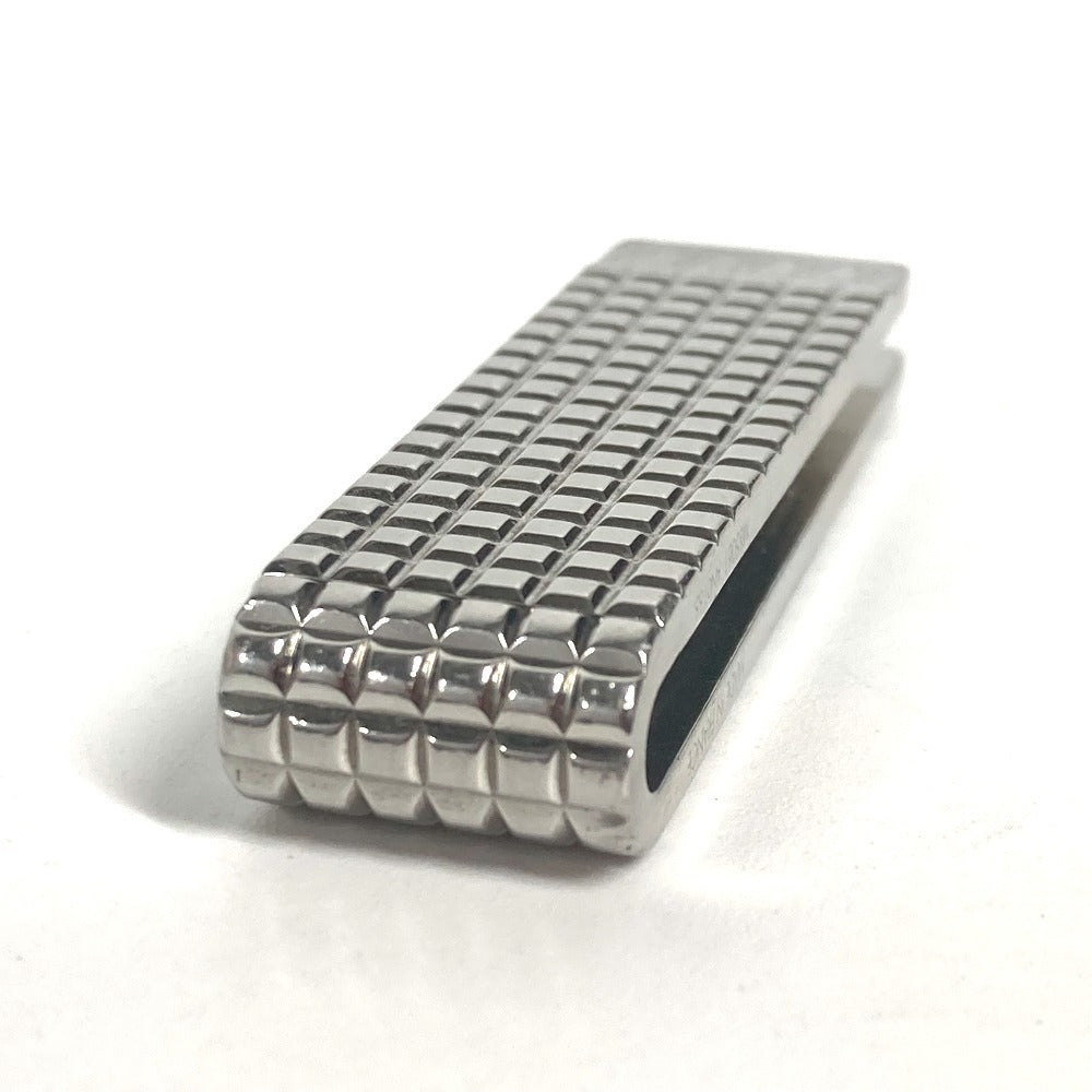 LOUIS VUITTON Money clip M65061 metal Silver Pansavier digits mens Used Authentic