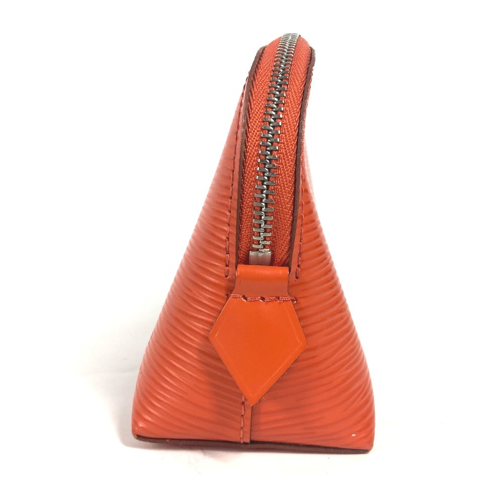LOUIS VUITTON Cosmetics Pouch M40642 Epi Leather Orange Epi Pochette Cosmetic PM