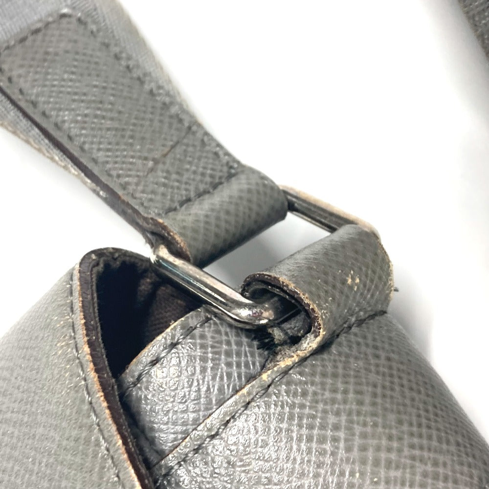 LOUIS VUITTON Shoulder Bag M32623 Taiga Leather gray Taiga Roman MM