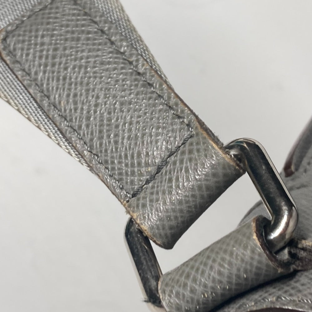 LOUIS VUITTON Shoulder Bag M32623 Taiga Leather gray Taiga Roman MM