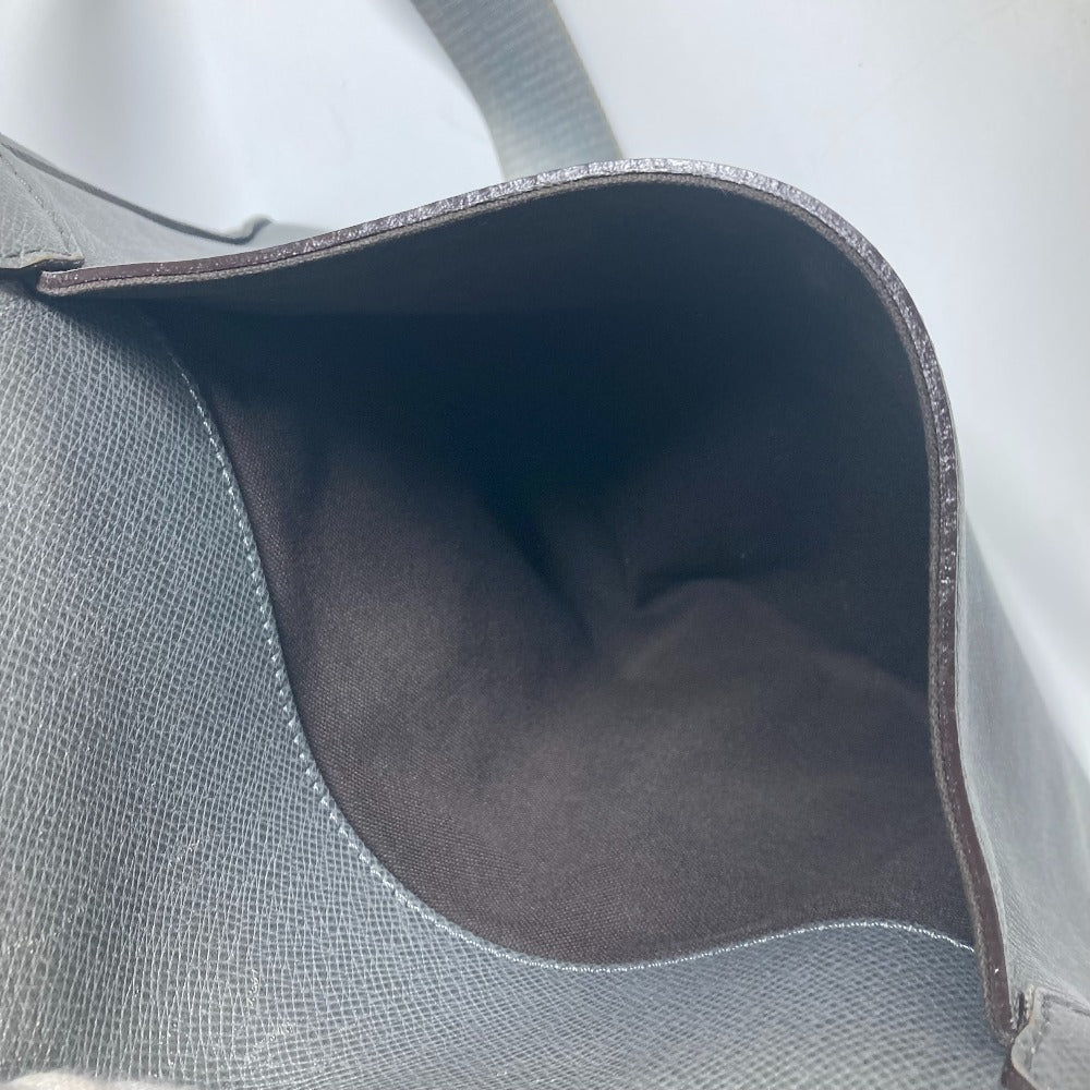 LOUIS VUITTON Shoulder Bag M32623 Taiga Leather gray Taiga Roman MM