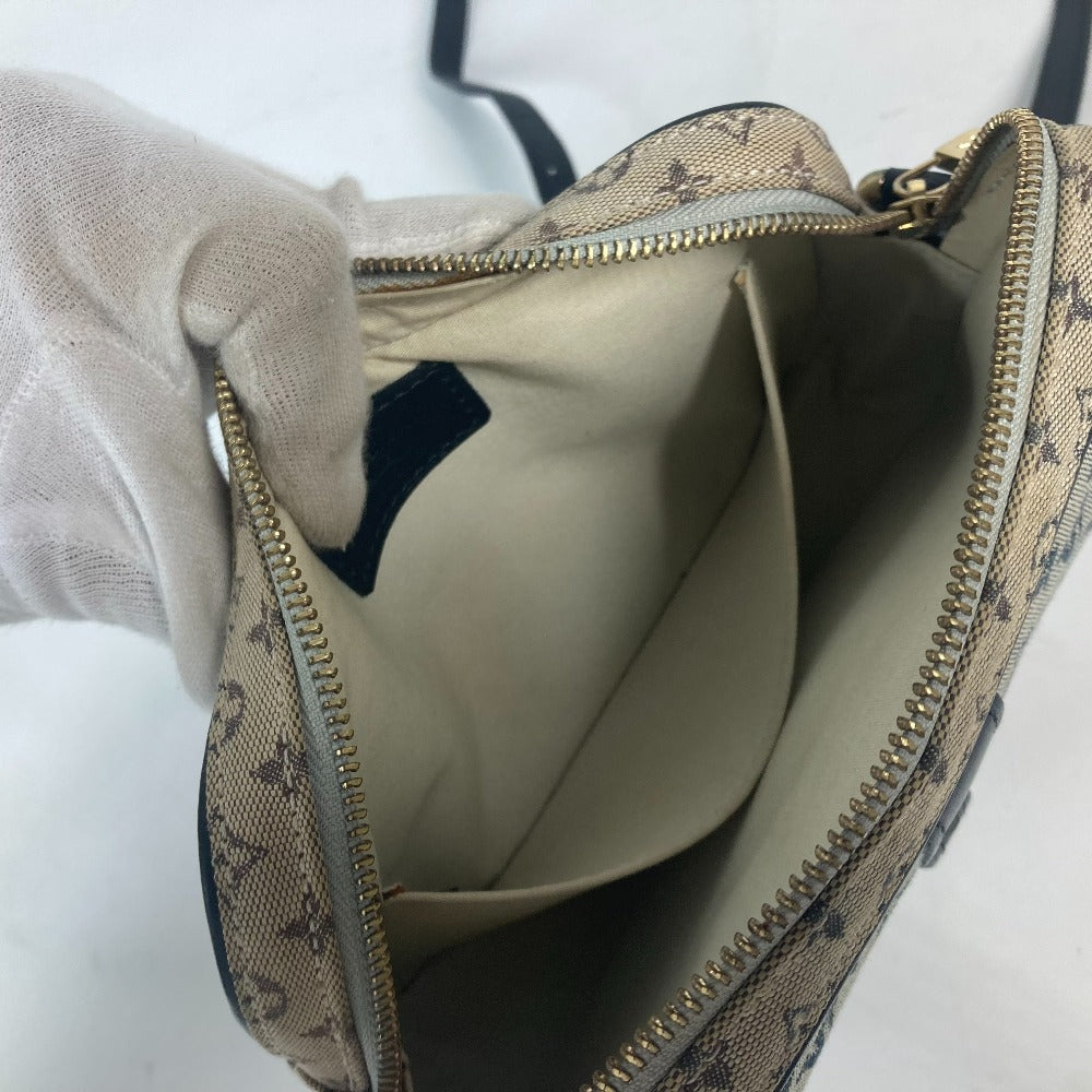 LOUIS VUITTON Shoulder Bag N41127 Damier Jean Canvas Navy Damier Jean Petite message