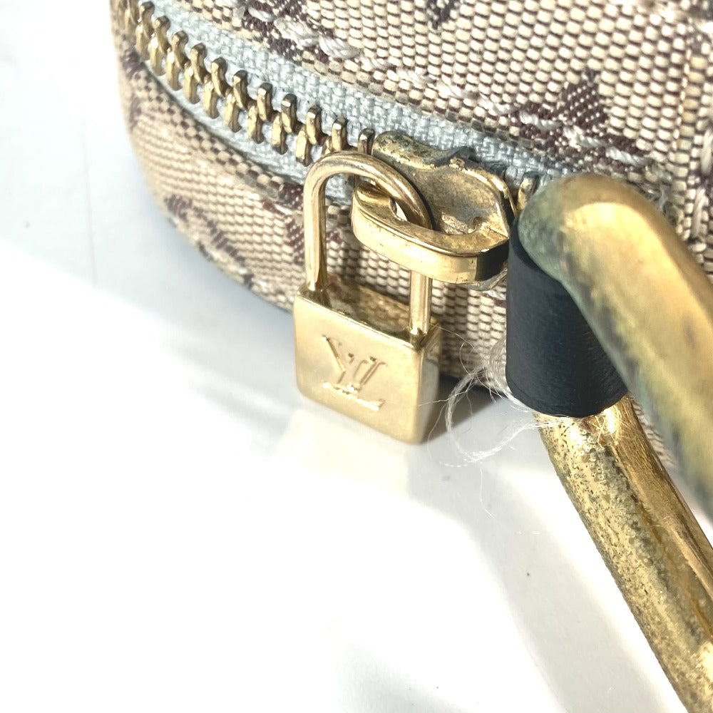 LOUIS VUITTON Shoulder Bag N41127 Damier Jean Canvas Navy Damier Jean Petite message