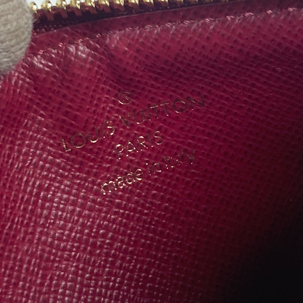 LOUIS VUITTON Coin case M67889 Monogram canvas Brown Monogram Porte Cartes Zip