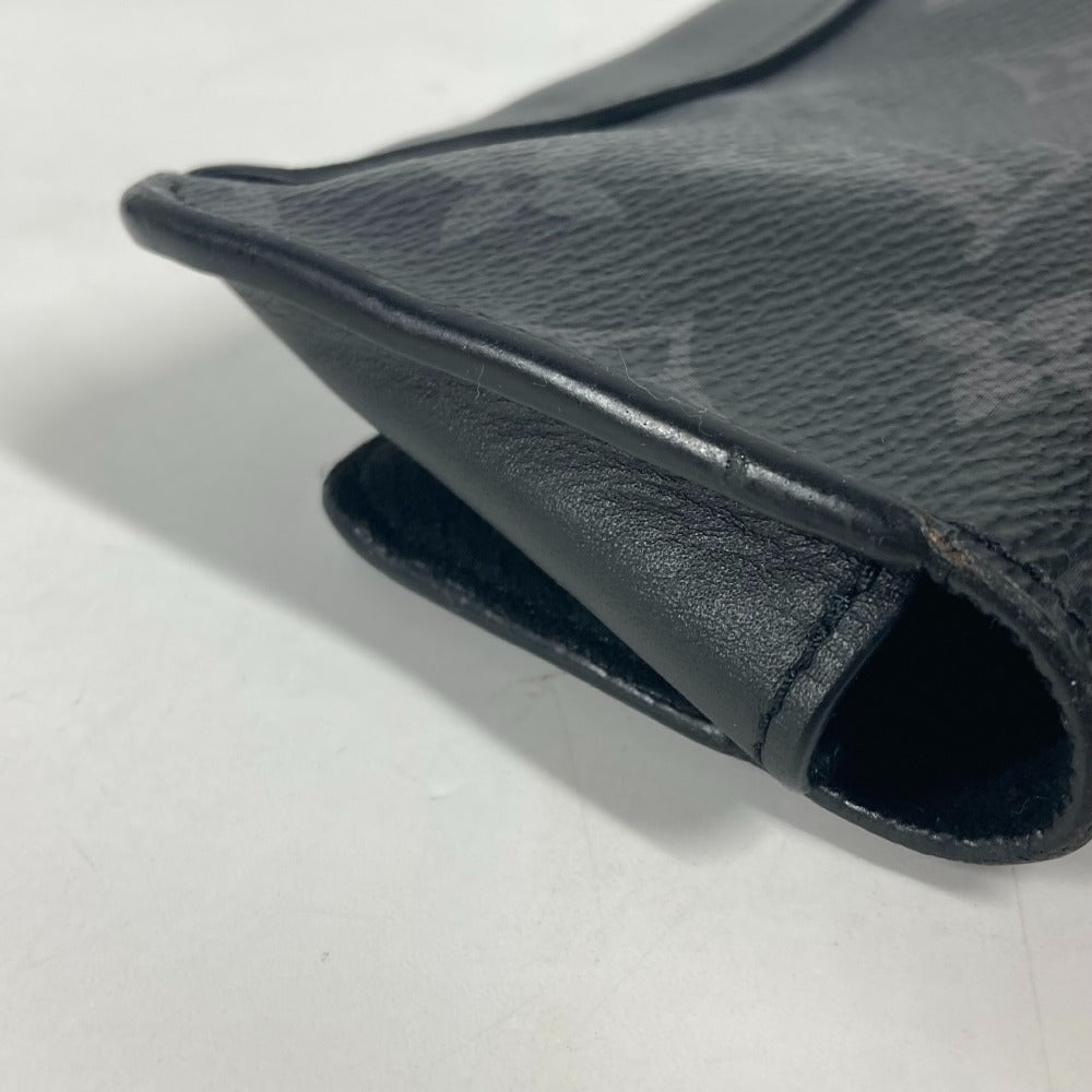 LOUIS VUITTON glasses case GI0296 Monogram Eclipse Canvas black Monogram Eclipse Etui Lunette Woody