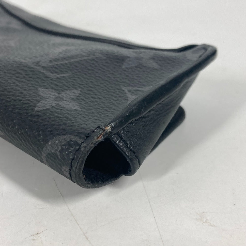 LOUIS VUITTON glasses case GI0296 Monogram Eclipse Canvas black Monogram Eclipse Etui Lunette Woody
