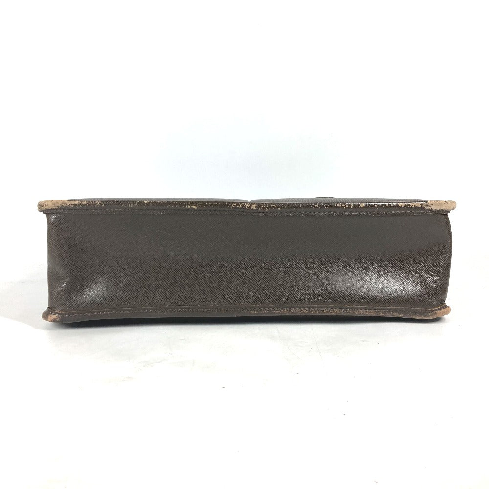 LOUIS VUITTON Business bag M32618 Taiga Leather Brown Taiga Anton
