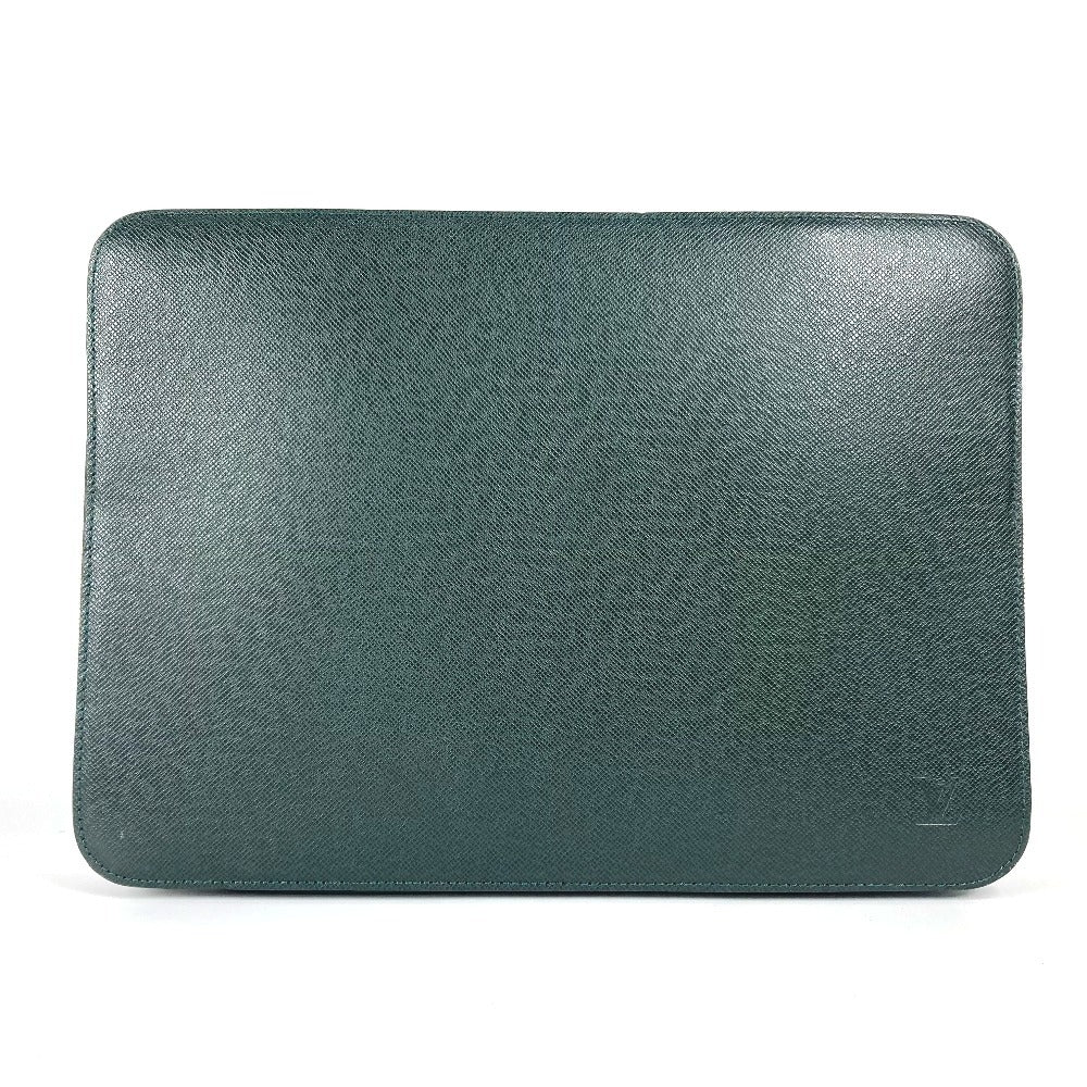 LOUIS VUITTON Business bag M30064 Taiga Leather green Taiga Baltic