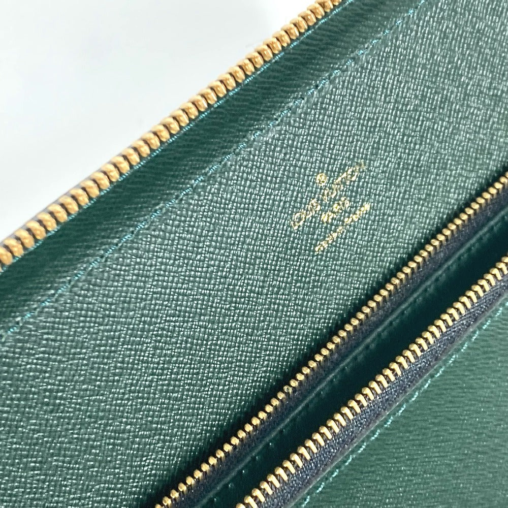 LOUIS VUITTON Business bag M30064 Taiga Leather green Taiga Baltic