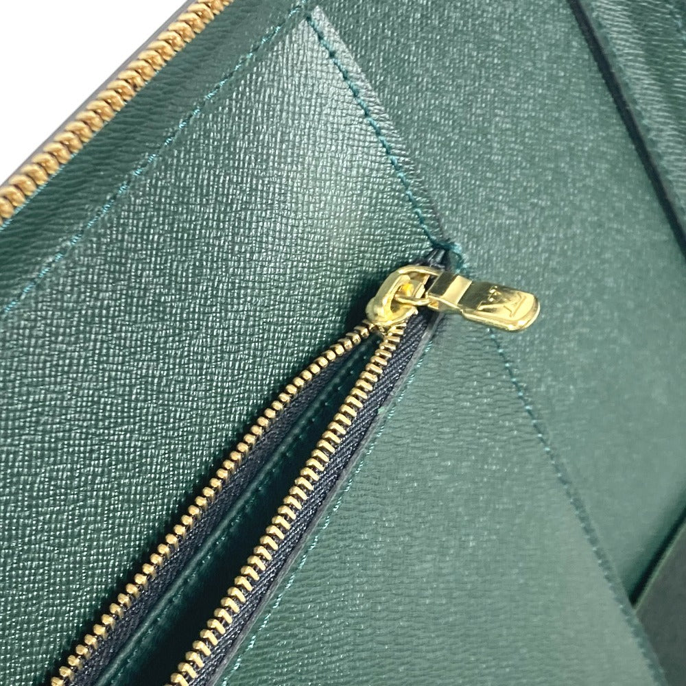 LOUIS VUITTON Business bag M30064 Taiga Leather green Taiga Baltic