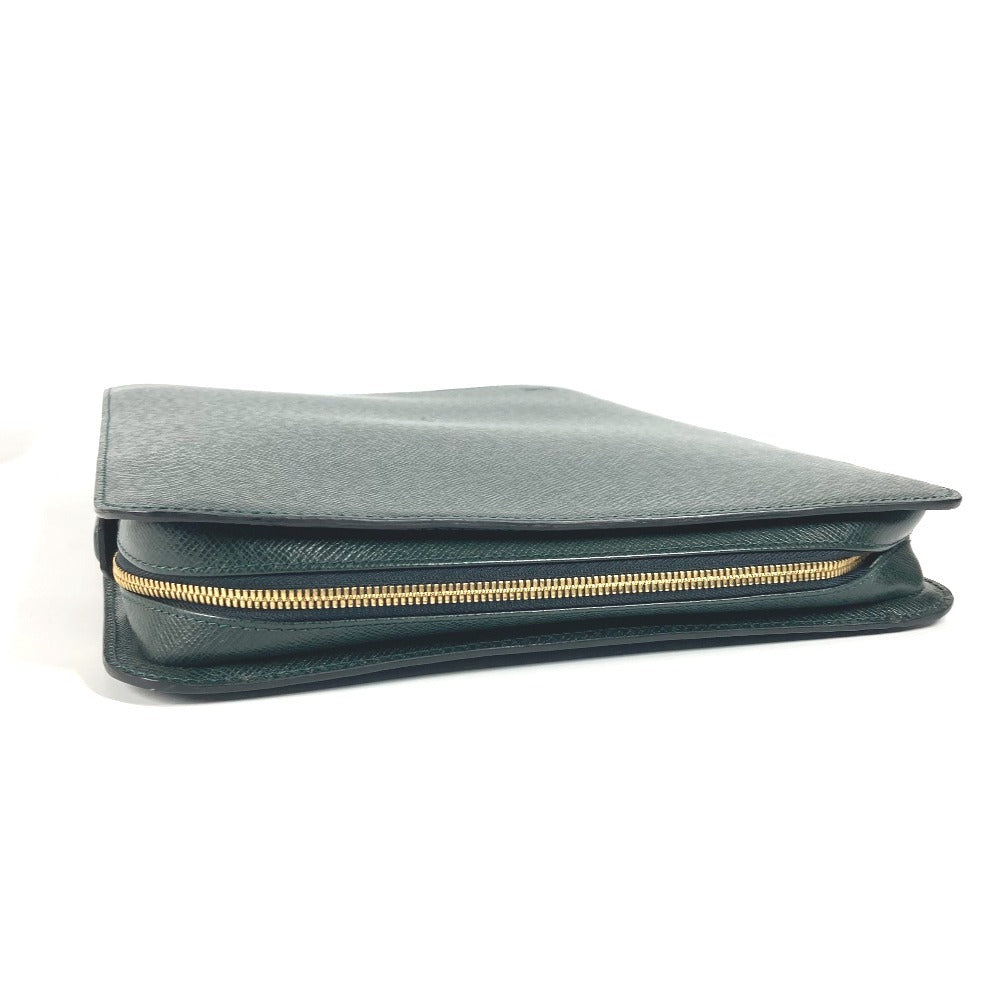 LOUIS VUITTON Business bag M30064 Taiga Leather green Taiga Baltic