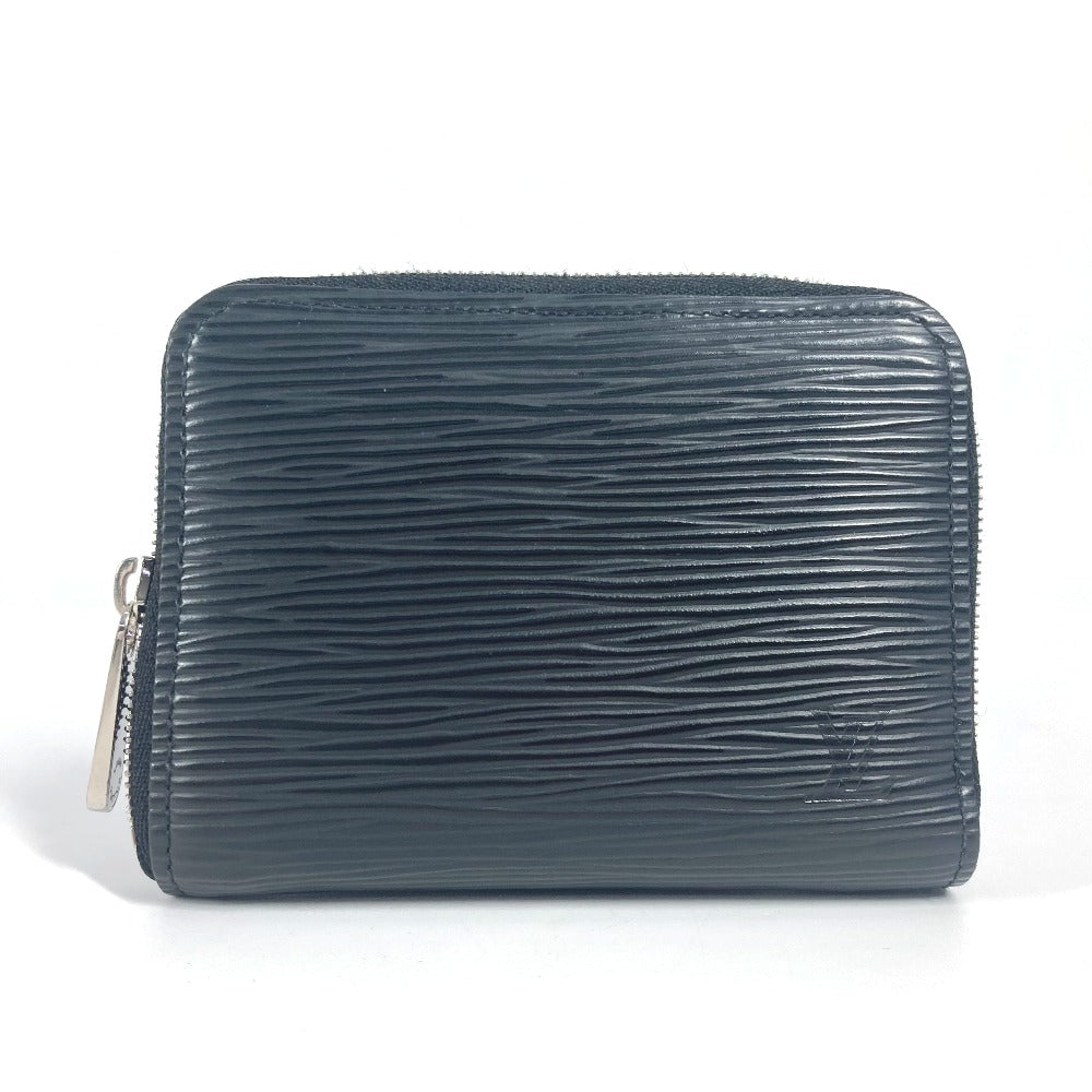 LOUIS VUITTON Coin case M60152 Epi Leather black Epi Zippy Coin Perth