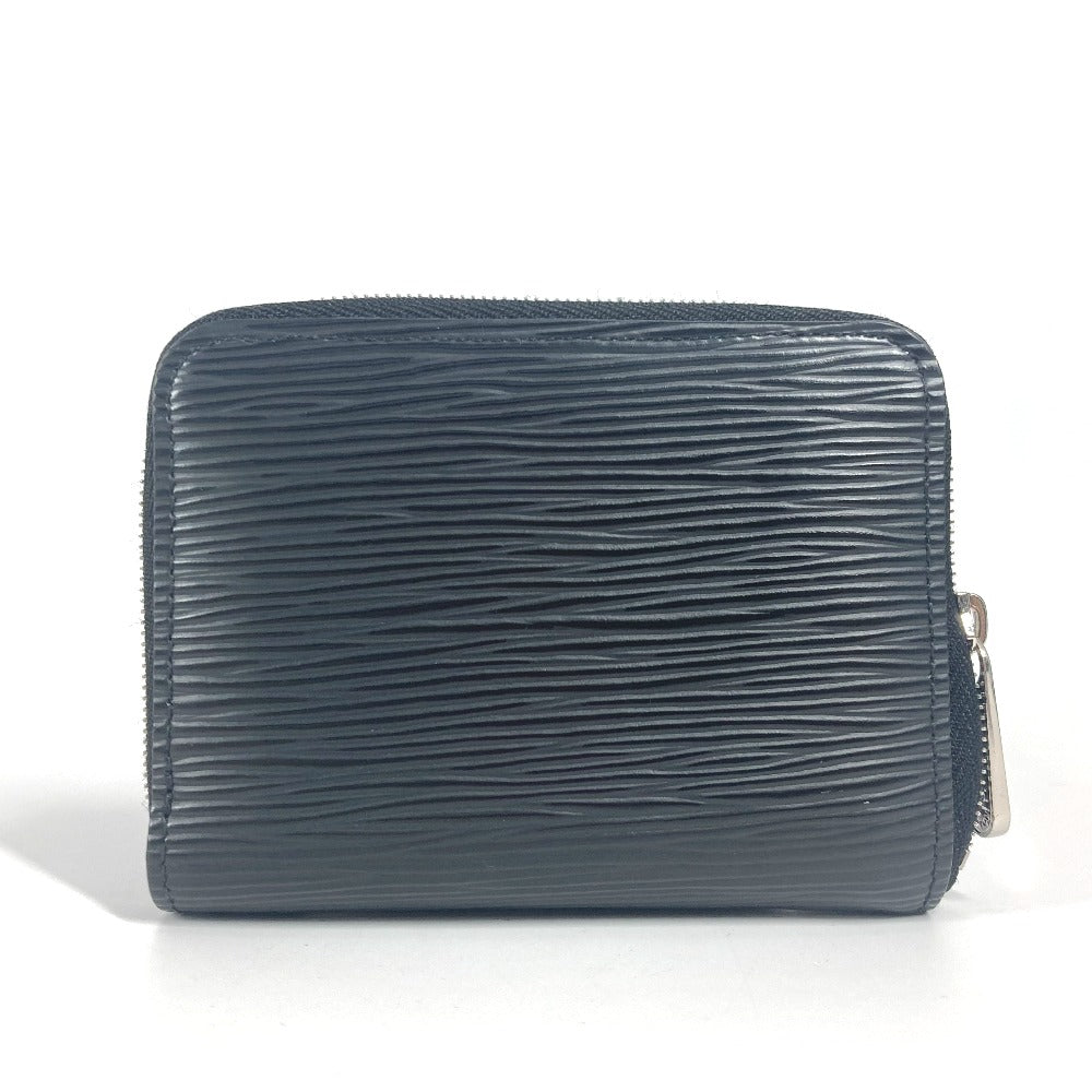 LOUIS VUITTON Coin case M60152 Epi Leather black Epi Zippy Coin Perth