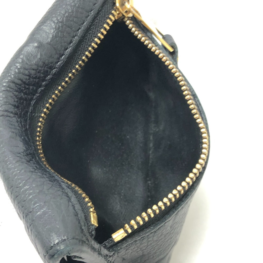 LOUIS VUITTON Coin case M60633 Monogram Ann Platt Leather black Monogram Ann Platt Pochette cree