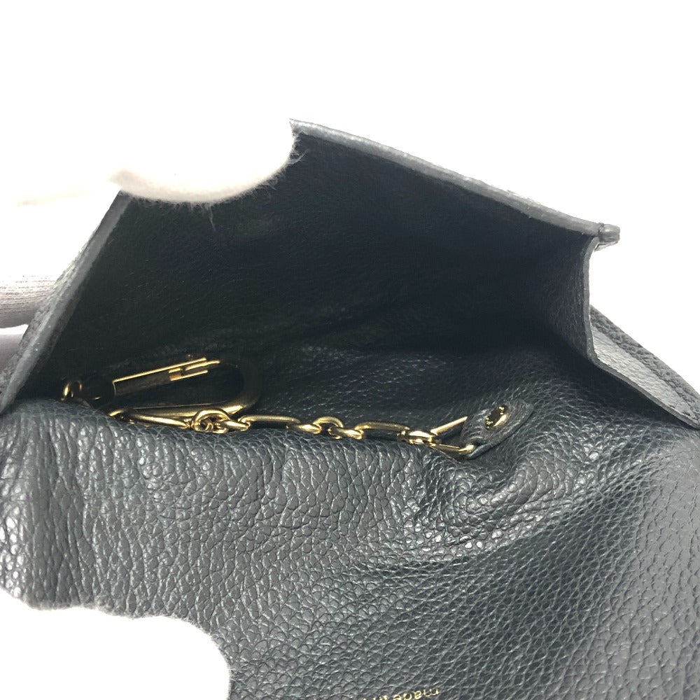 LOUIS VUITTON Coin case M60633 Monogram Ann Platt Leather black Monogram Ann Platt Pochette cree