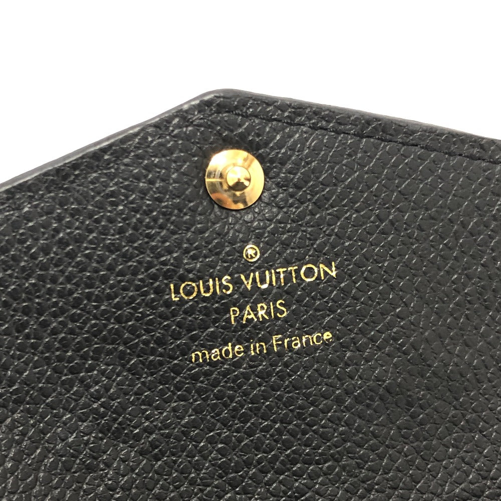 LOUIS VUITTON Coin case M60633 Monogram Ann Platt Leather black Monogram Ann Platt Pochette cree