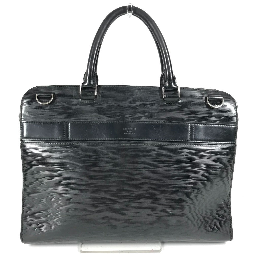 LOUIS VUITTON Business bag M54032 Epi Leather black Epi Bassano MM