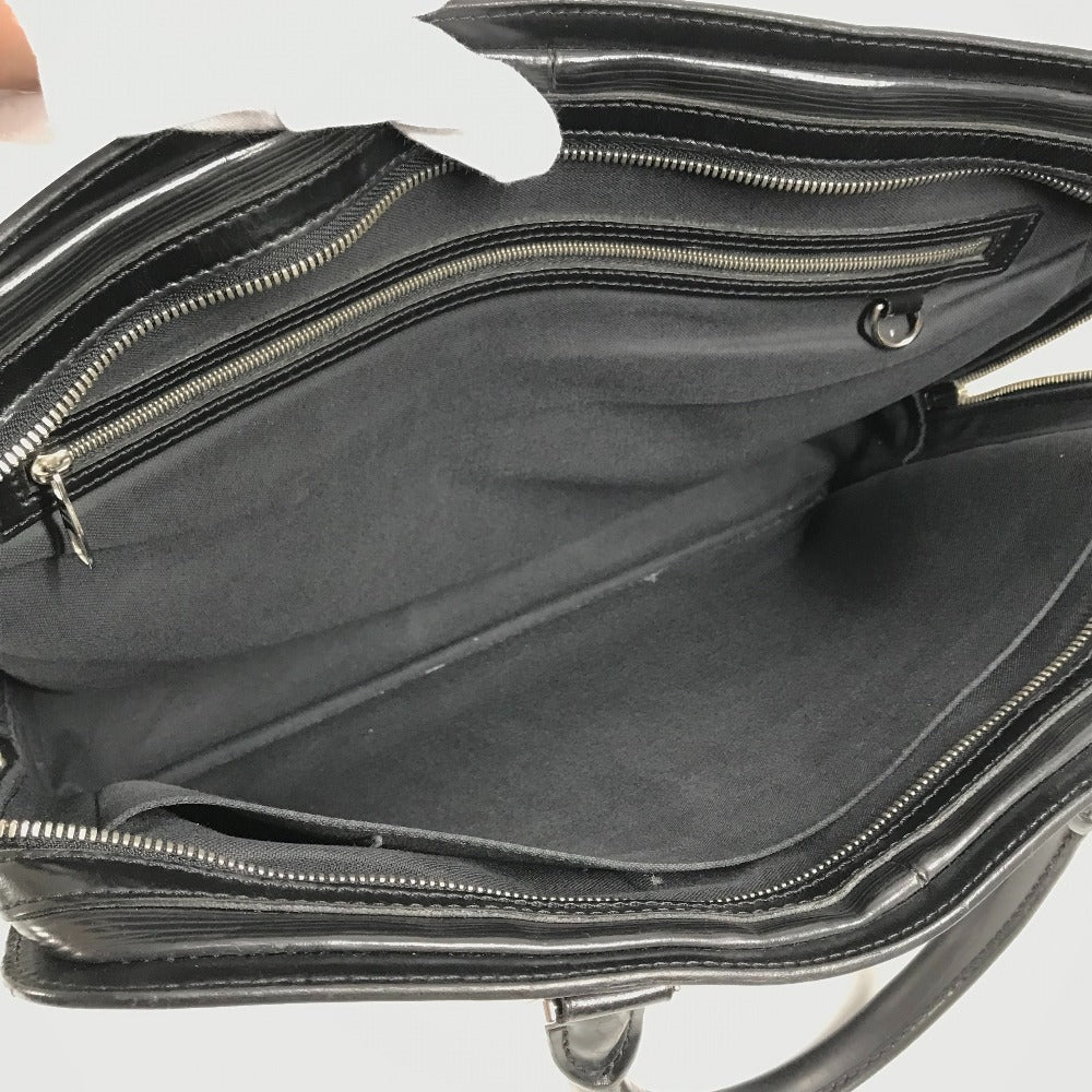 LOUIS VUITTON Business bag M54032 Epi Leather black Epi Bassano MM