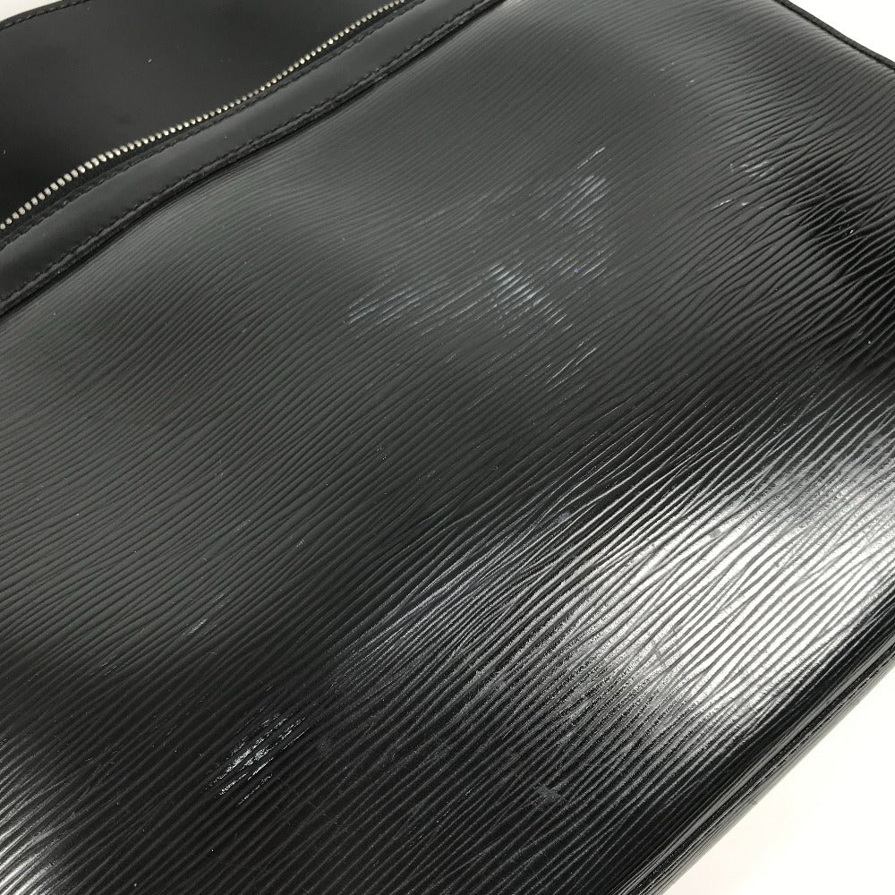 LOUIS VUITTON Business bag M54032 Epi Leather black Epi Bassano MM