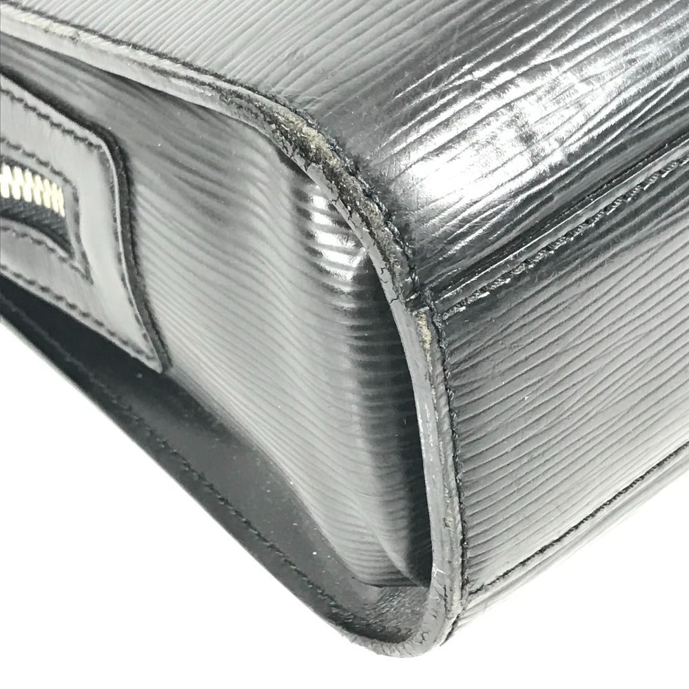 LOUIS VUITTON Business bag M54032 Epi Leather black Epi Bassano MM