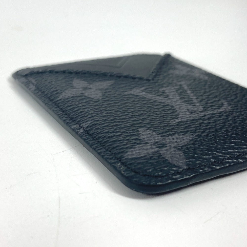 LOUIS VUITTON Card Case M12602 Monogram Eclipse Canvas black Monogram Eclipse Porto Cult Magnet
