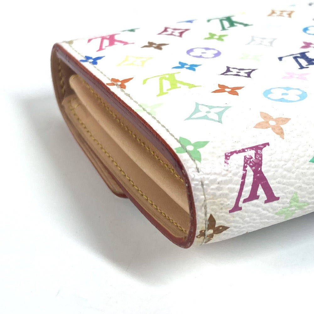 LOUIS VUITTON Long Wallet Purse M93532 Monogram multicolor canvas white Monogram multicolor Portefeuille Sara