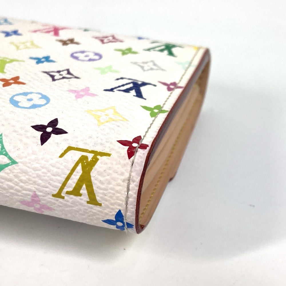LOUIS VUITTON Long Wallet Purse M93532 Monogram multicolor canvas white Monogram multicolor Portefeuille Sara