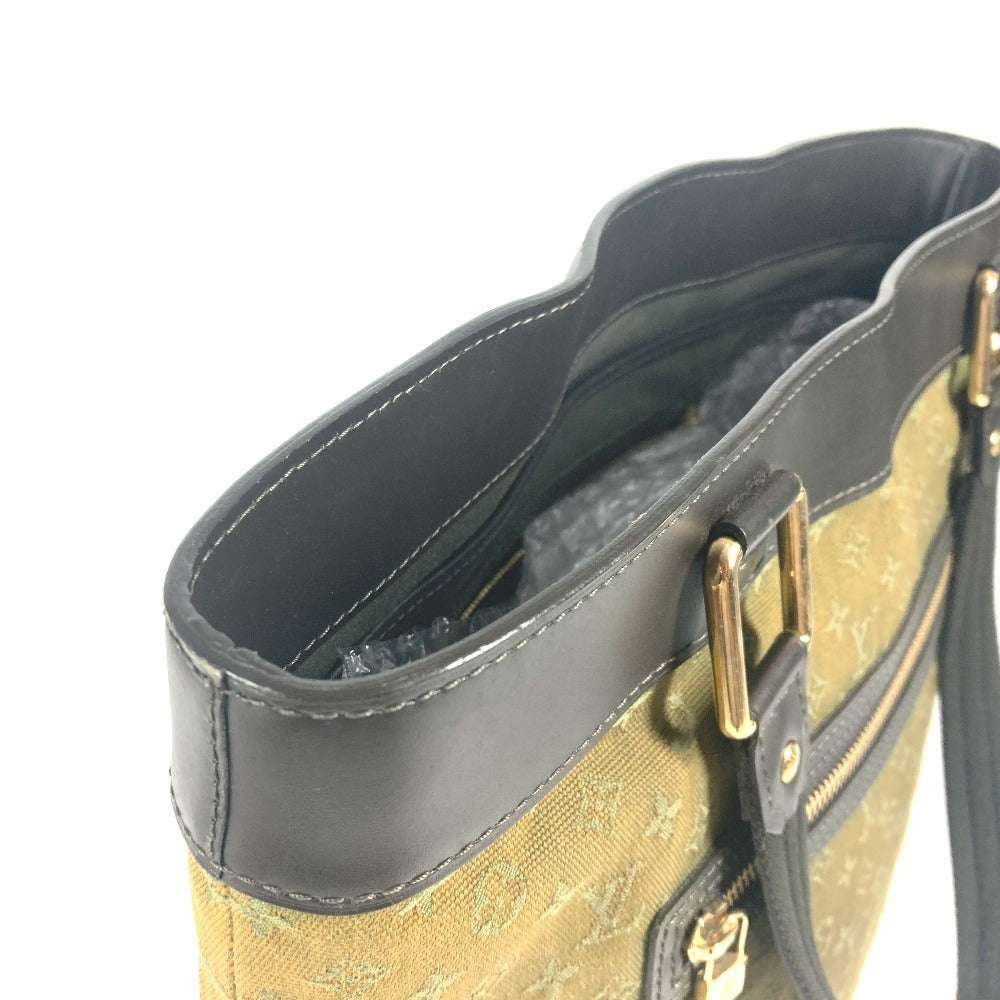LOUIS VUITTON Shoulder Bag M92681 Monogram mini canvas khaki Monogram mini Lucille GM