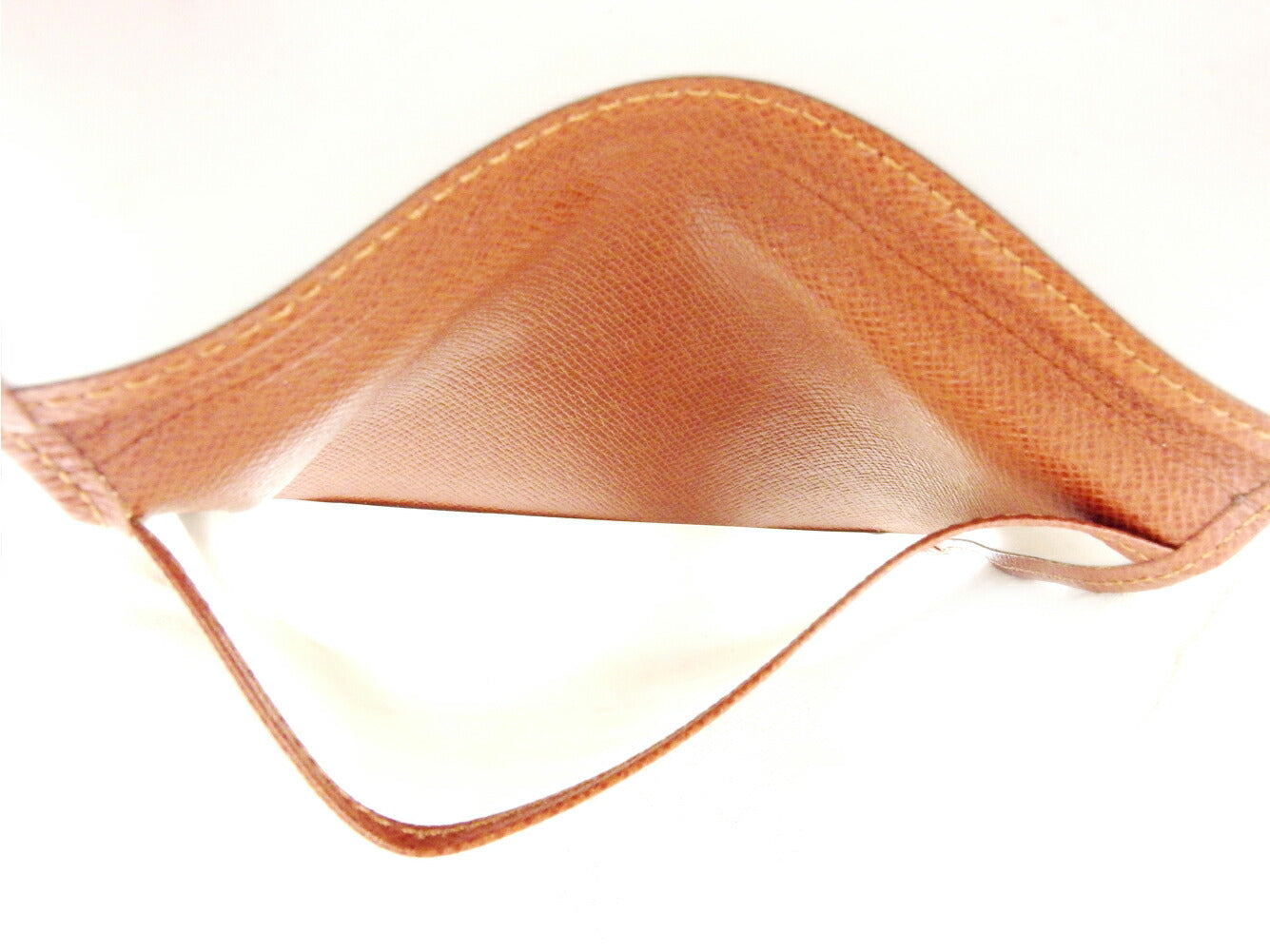 LOUIS VUITTON Pass case Brown