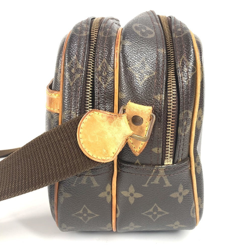 LOUIS VUITTON Shoulder Bag M45254 Monogram canvas Brown Monogram Reporter PM