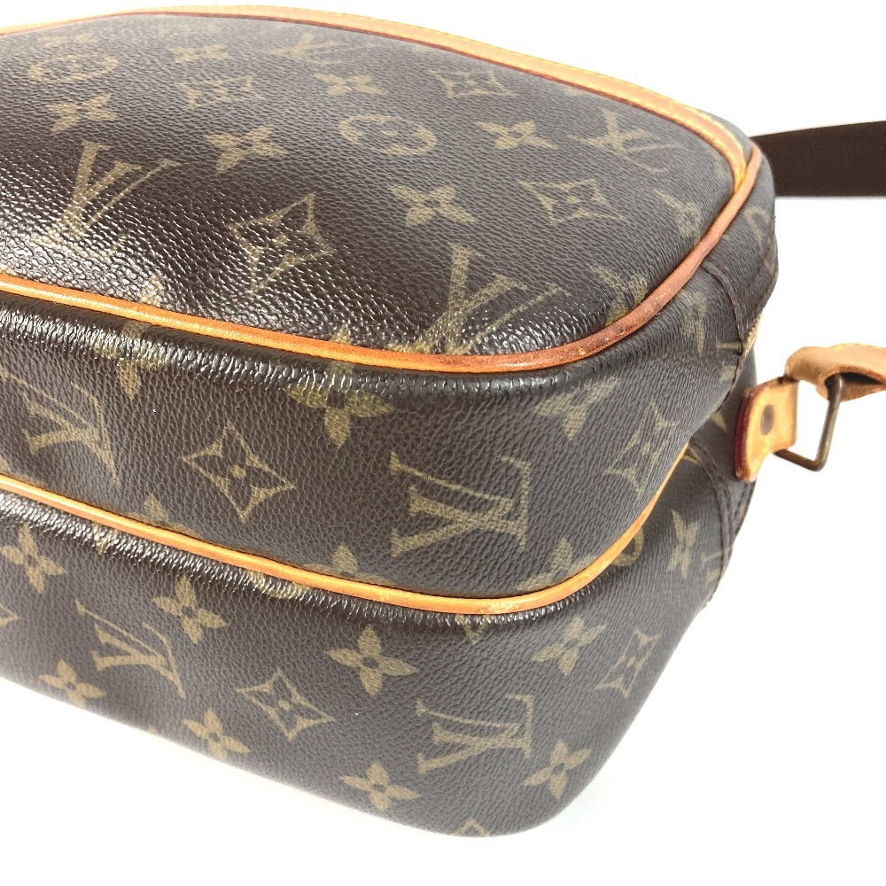 LOUIS VUITTON Shoulder Bag M45254 Monogram canvas Brown Monogram Reporter PM