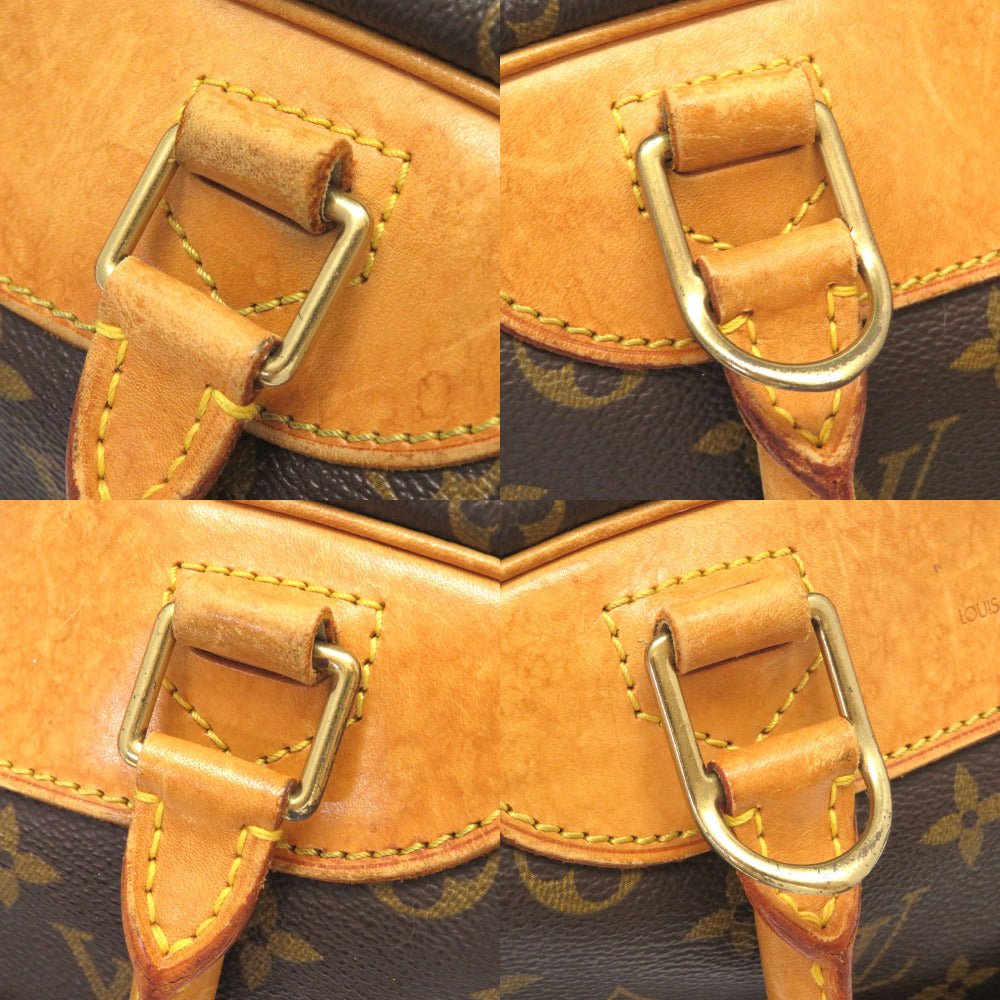 LOUIS VUITTON Handbag M47270 Monogram canvas Brown Monogram Deauville