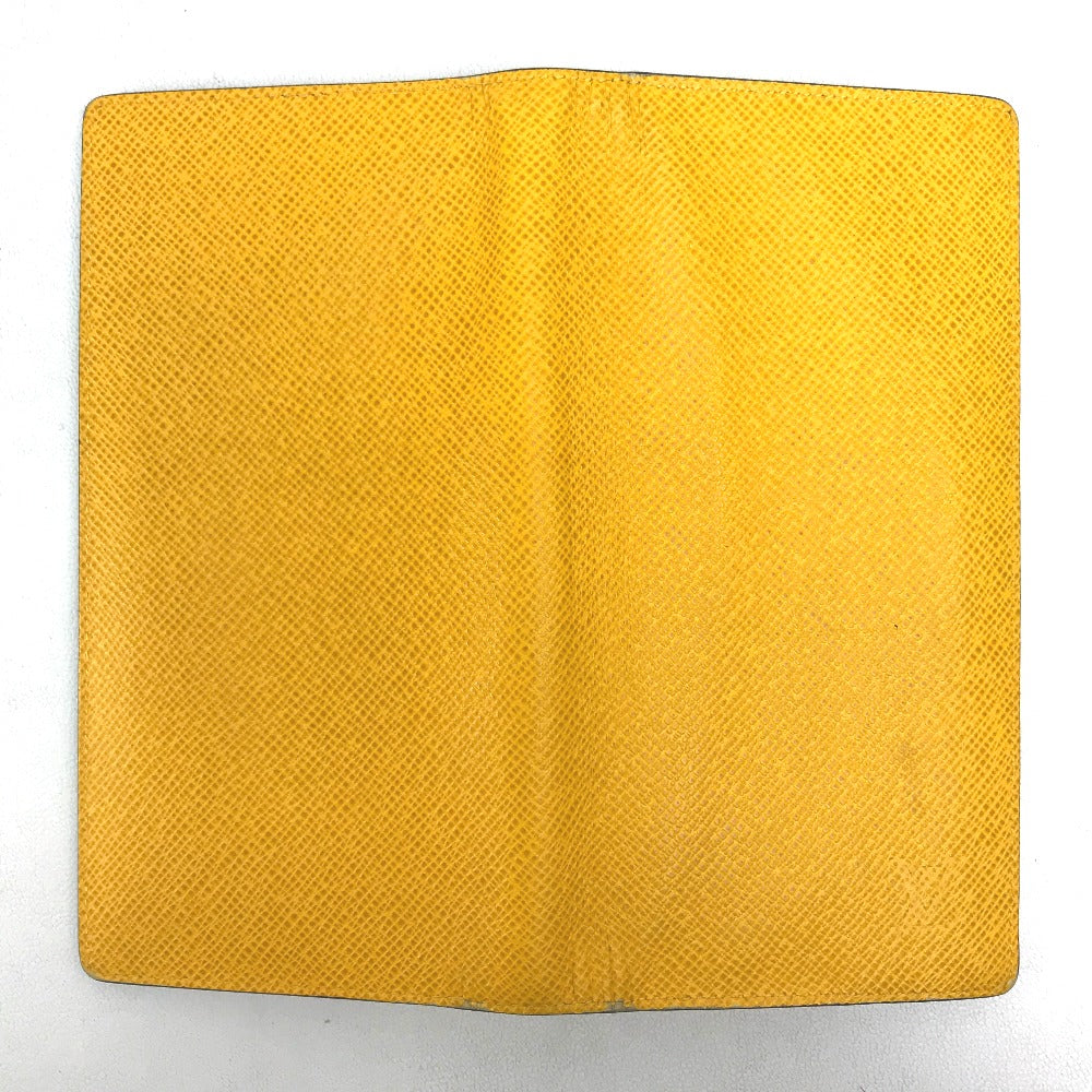 LOUIS VUITTON Long Wallet Purse M42087 Taiga Leather yellow Taiga Portefeuille Blaza