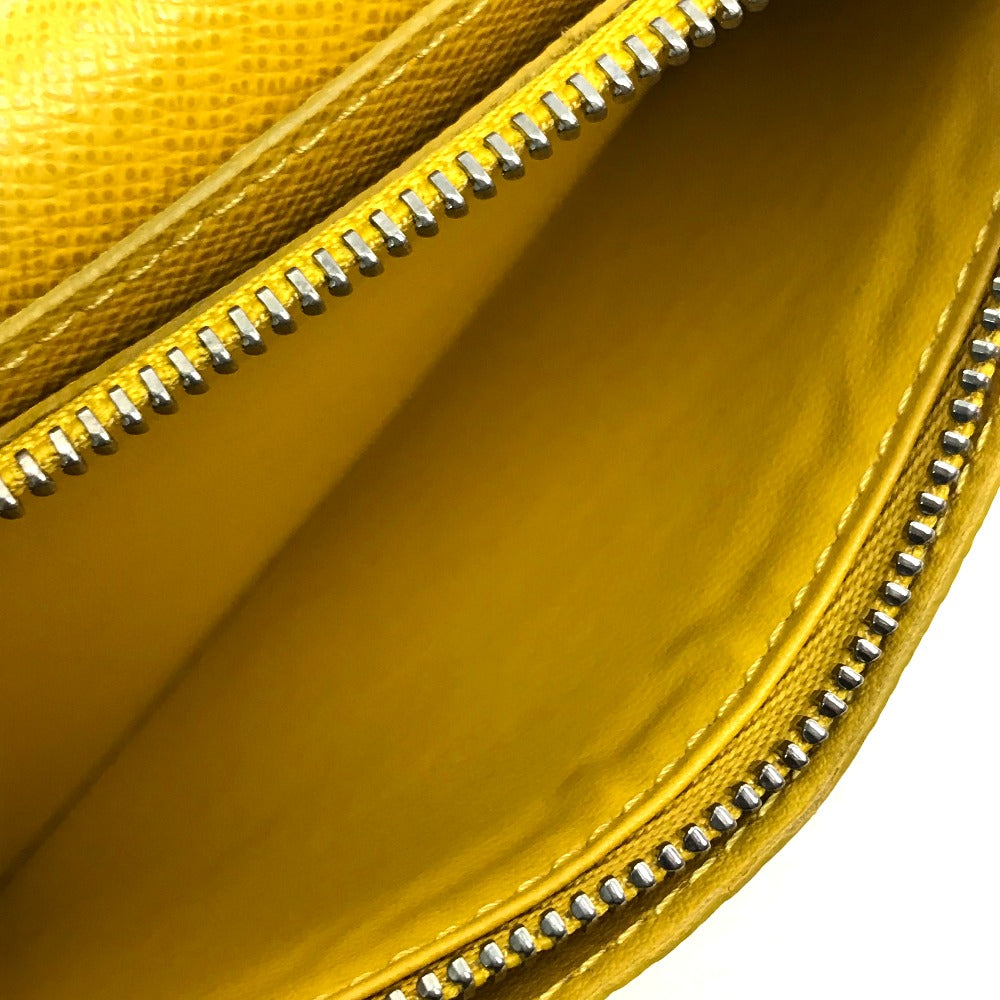 LOUIS VUITTON Long Wallet Purse M42087 Taiga Leather yellow Taiga Portefeuille Blaza