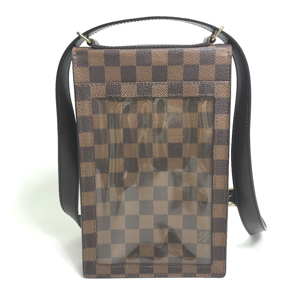LOUIS VUITTON Shoulder Bag N45271 Damier canvas Brown Damier Portello
